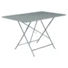 Image de Table Rectangulaire Pliante 117 x 77 cm Bistro en Acier Métal