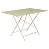 Image de Table Rectangulaire Pliante 117 x 77 cm Bistro en Acier Métal
