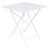 Image de Table Carrée Pliante 71 x 71 cm Bistro en Acier Métal
