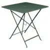 Image de Table Carrée Pliante 71 x 71 cm Bistro en Acier Métal