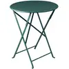 Image de Table Ronde Pliante Ø60 cm Bistro en Acier Métal