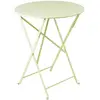 Image de Table Ronde Pliante Ø60 cm Bistro en Acier Métal
