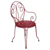 Image de Lot de 2 Fauteuils Empilables Montmartre en Acier Métal