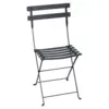 Image de Lot de 2 Chaises Pliantes Bistro Métal en Acier Métal