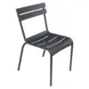 Image de Lot de 2 Chaises Empilables Luxembourg en Aluminium Métal