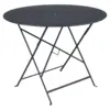 Image de Table Ronde Pliante Ø96 cm Bistro en Acier Métal