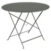 Image de Table Ronde Pliante Ø96 cm Bistro en Acier Métal
