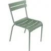 Image de Lot de 2 Chaises Empilables Luxembourg en Aluminium Métal