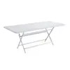 Image de Table Rectangulaire Pliante 190 x 90 cm Caractère en Acier Métal