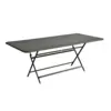 Image de Table Rectangulaire Pliante 190 x 90 cm Caractère en Acier Métal