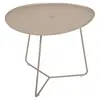 Image de Table Basse Plateau Amovible Cocotte en Acier et Aluminium Métal