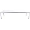 Image de Table Rectangulaire Extensible 149/299 x 100 cm Ribambelle en Aluminium Métal