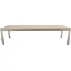 Image de Table Rectangulaire Extensible 149/299 x 100 cm Ribambelle en Aluminium Métal