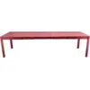 Image de Table Rectangulaire Extensible 149/299 x 100 cm Ribambelle en Aluminium Métal