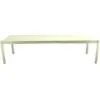 Image de Table Rectangulaire Extensible 149/299 x 100 cm Ribambelle en Aluminium Métal
