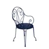 Image de Lot de 2 Fauteuils Empilables Montmartre en Acier Métal