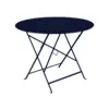 Image de Table Ronde Pliante Ø96 cm Bistro en Acier Métal