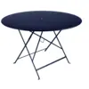 Image de Table Ronde Pliante Ø117 cm Bistro en Acier Métal