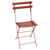 Image de Lot de 2 Chaises Pliantes Bistro Métal en Acier Métal