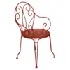Image de Lot de 2 Fauteuils Empilables Montmartre en Acier Métal