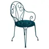 Image de Lot de 2 Fauteuils Empilables Montmartre en Acier Métal