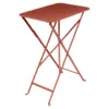 Image de Table Rectangulaire Pliante 57 x 37 cm Bistro en Acier Métal