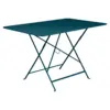 Image de Table Rectangulaire Pliante 117 x 77 cm Bistro en Acier Métal