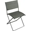 Image de Lot de 2 Chaises Pliantes Plein Air en Acier Métal / Tissus