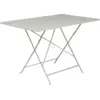 Image de Table Rectangulaire Pliante 117 x 77 cm Bistro en Acier Métal