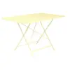 Image de Table Rectangulaire Pliante 117 x 77 cm Bistro en Acier Métal
