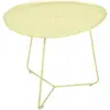 Image de Table Basse Plateau Amovible Cocotte en Acier et Aluminium Métal