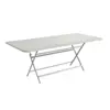 Image de Table Rectangulaire Pliante 190 x 90 cm Caractère en Acier Métal