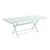 Image de Table Rectangulaire Pliante 190 x 90 cm Caractère en Acier Métal