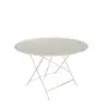 Image de Table Ronde Pliante Ø117 cm Bistro en Acier Métal