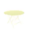 Image de Table Ronde Pliante Ø117 cm Bistro en Acier Métal