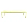 Image de Table Rectangulaire Extensible 149/299 x 100 cm Ribambelle en Aluminium Métal