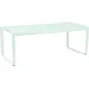 Image de Table Rectangulaire 196 x 90 cm Bellevie en Aluminium Métal