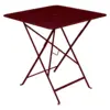 Image de Table Carrée Pliante 71 x 71 cm Bistro en Acier Métal