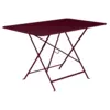 Image de Table Rectangulaire Pliante 117 x 77 cm Bistro en Acier Métal