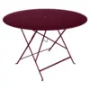 Image de Table Ronde Pliante Ø117 cm Bistro en Acier Métal