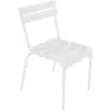 Image de Lot de 2 Chaises Empilables Luxembourg en Aluminium Métal