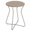 Image de Table Basse Ronde Hauteur 45 cm Cocotte en Acier Métal