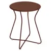 Image de Table Basse Ronde Hauteur 45 cm Cocotte en Acier Métal