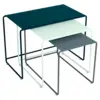 Image de Trilogie de tables basses gigognes Bouquet Rétro Oulala Métal