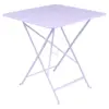 Image de Table Carrée Pliante 71 x 71 cm Bistro en Acier Métal