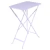 Image de Table Rectangulaire Pliante 57 x 37 cm Bistro en Acier Métal