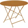 Image de Table Ronde Pliante Ø96 cm Bistro en Acier Métal