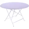 Image de Table Ronde Pliante Ø117 cm Bistro en Acier Métal