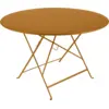 Image de Table Ronde Pliante Ø117 cm Bistro en Acier Métal