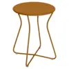 Image de Table Basse Ronde Hauteur 45 cm Cocotte en Acier Métal